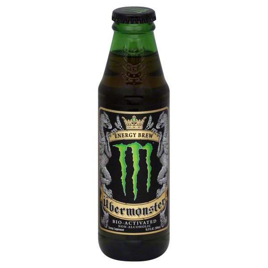 Monster Energy UberMonster Green Glass Bottle (USA) (Edizone 2011) - Energy Drinks