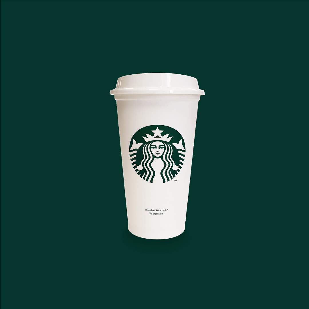 Starbucks Reusable Hot Cup 16oz. + Top - Collezionismo