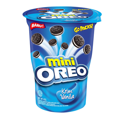 Oreo Mini Vanilla - Mini Oreo gusto Vanilla (62g)