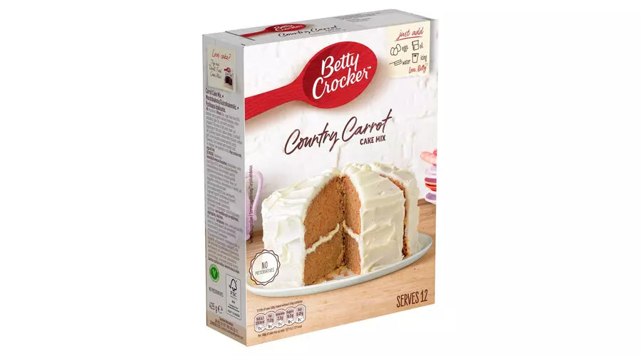 Betty Crocker Country Carrot Cake mix USA - Preparato per torta alle Carote  (425g)