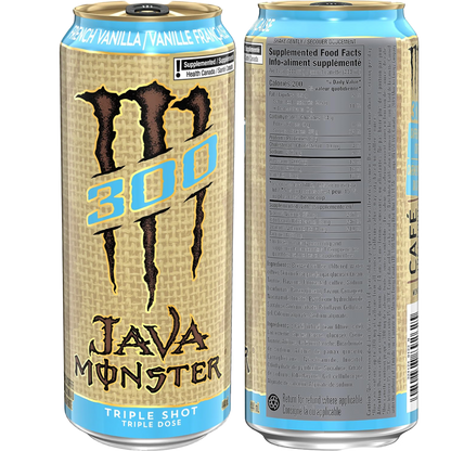 TEST Monster Energy 300 Java Triple Shot French Vanilla [443ml]