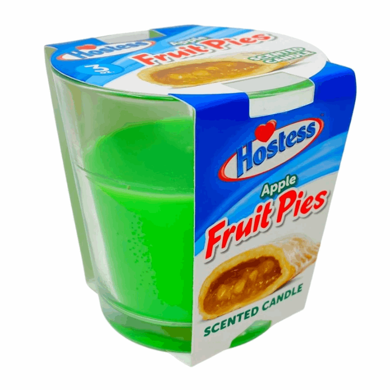 Hostess Apple Fruit Pies Scented Candle - Candela Profumata ( 85 g ) candela candle hostess