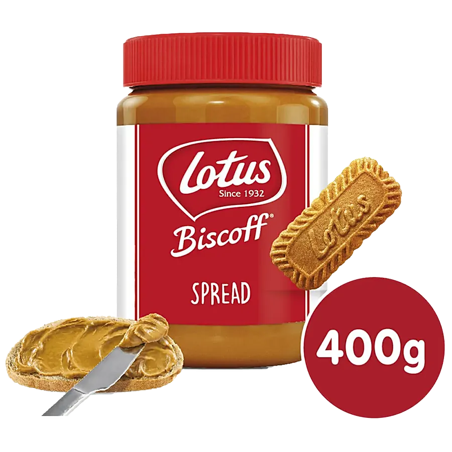 Lotus Biscoff Spread - Crema spalmabili di biscotti Lotus (400g)