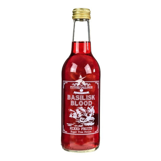 Potions Cauldron Basilisk Blood Mixed Fruit Soda - Bevanda Analcolica Magica gusto Frutta Exotica Senza Zucchero  [330ml]