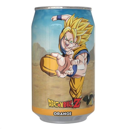 Kawaji Dragon Ball Z Goku (Orange) Soda - Bibita Frizzante gusto arancia [330ml]