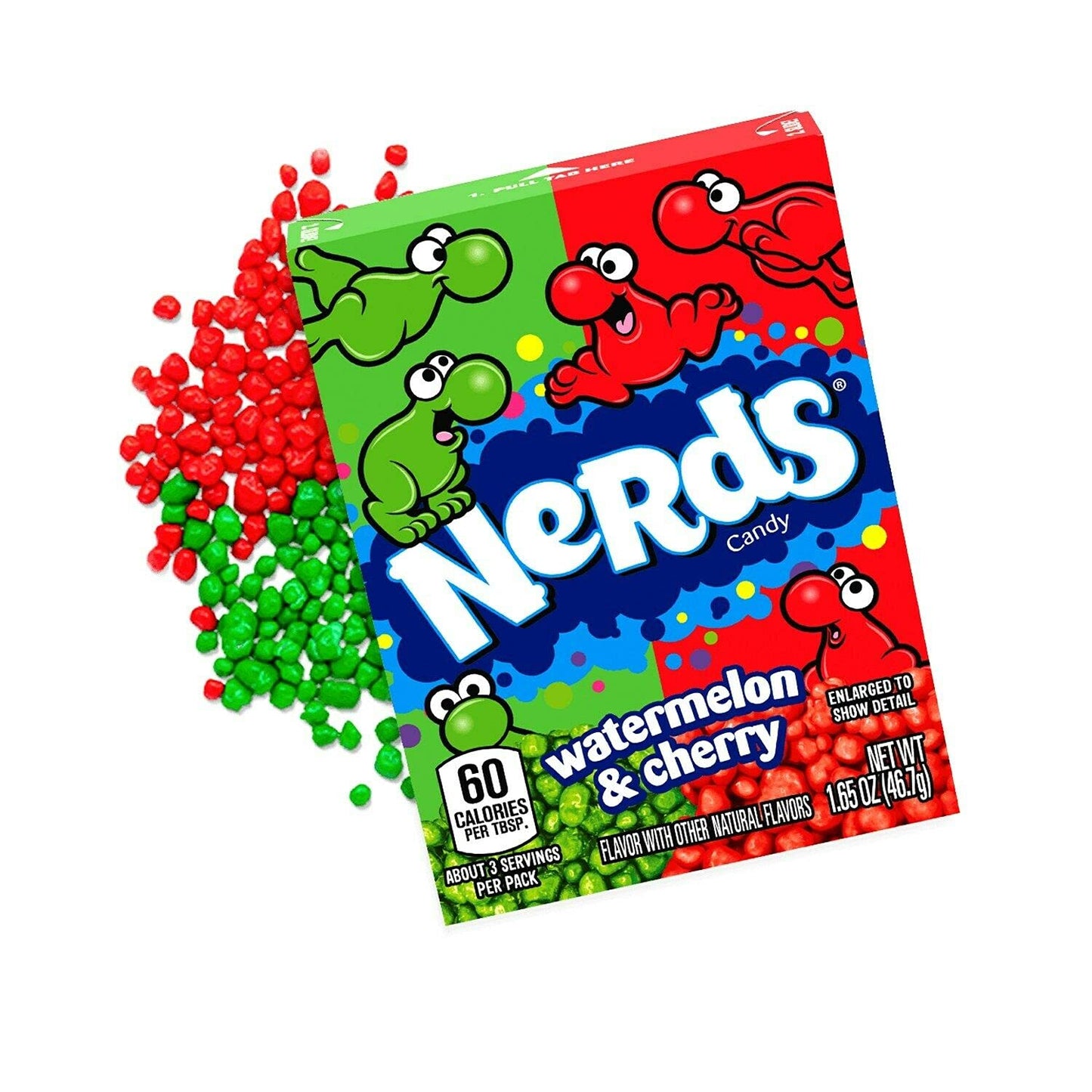 Nerds Watermelon & Cherry - caramelle