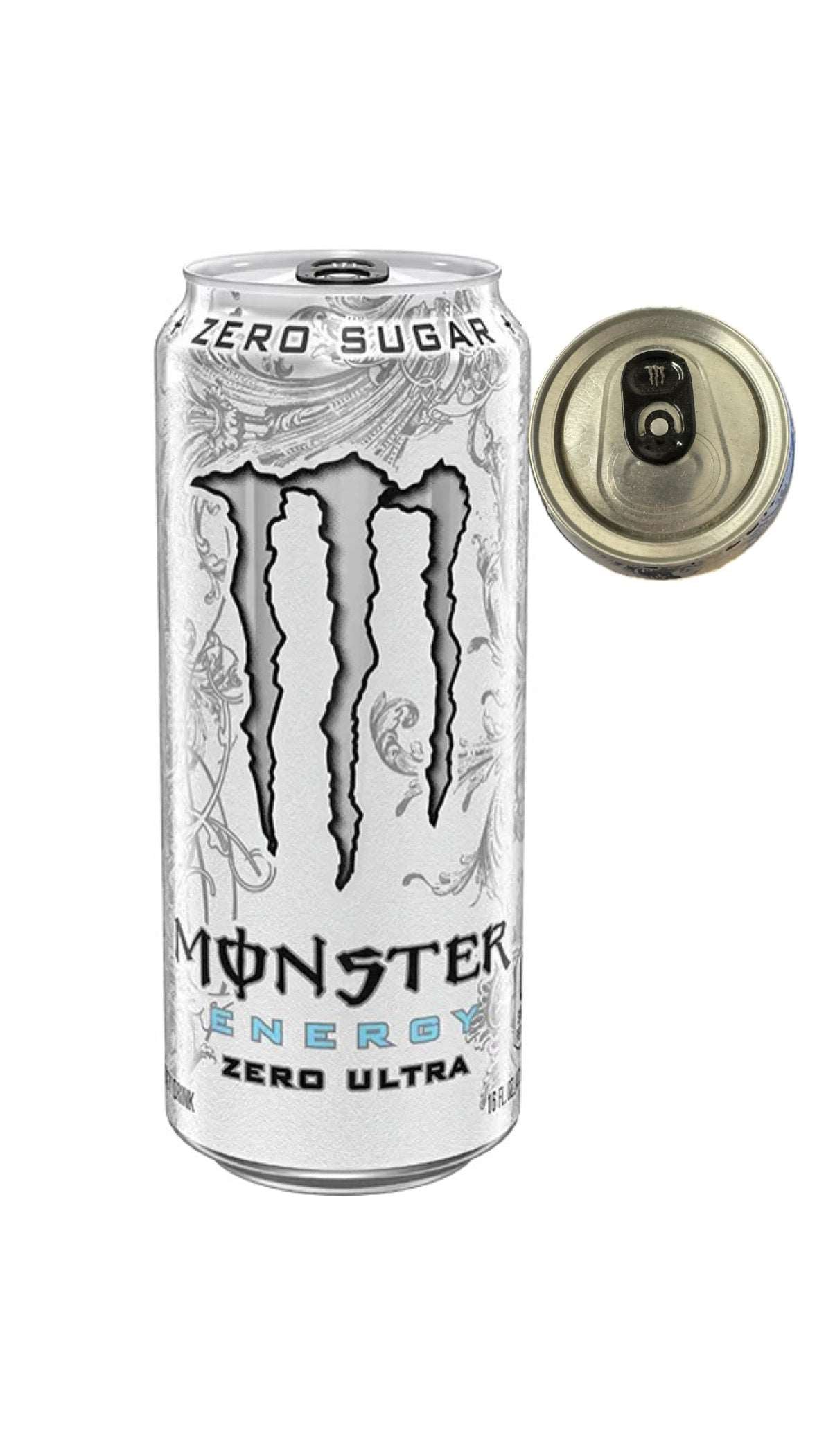 Monster Energy Zero Ultra USA Silver Top sku: 0819 - Energy Drinks