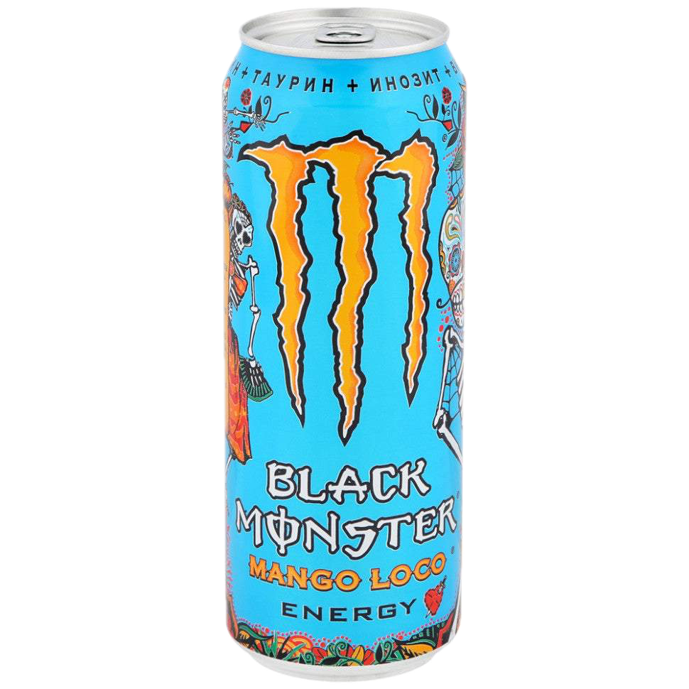 Black Monster Energy Mango Loco (Russia) [449ml]