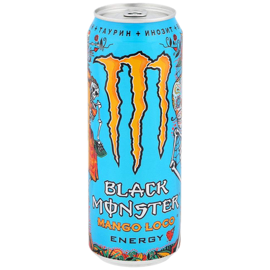 Black Monster Energy Mango Loco (Russia) [449ml]