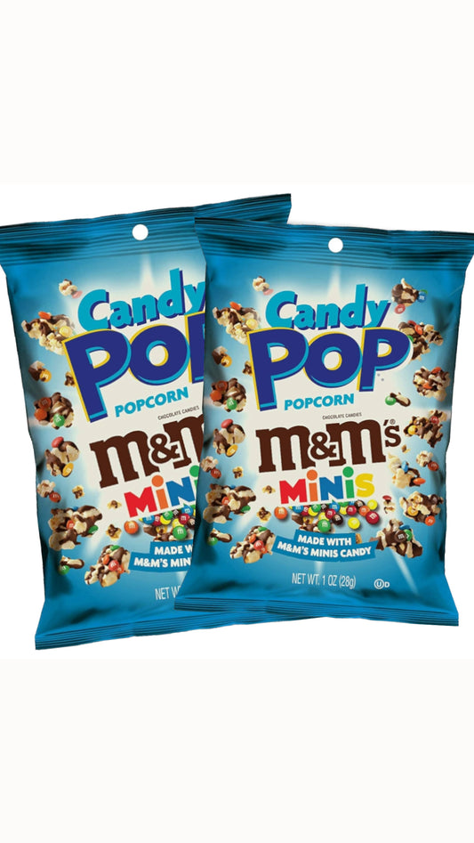 Candy Pop M&m’s Minis Popcorn (USA) - Popcorn gusto M&M's [28g]