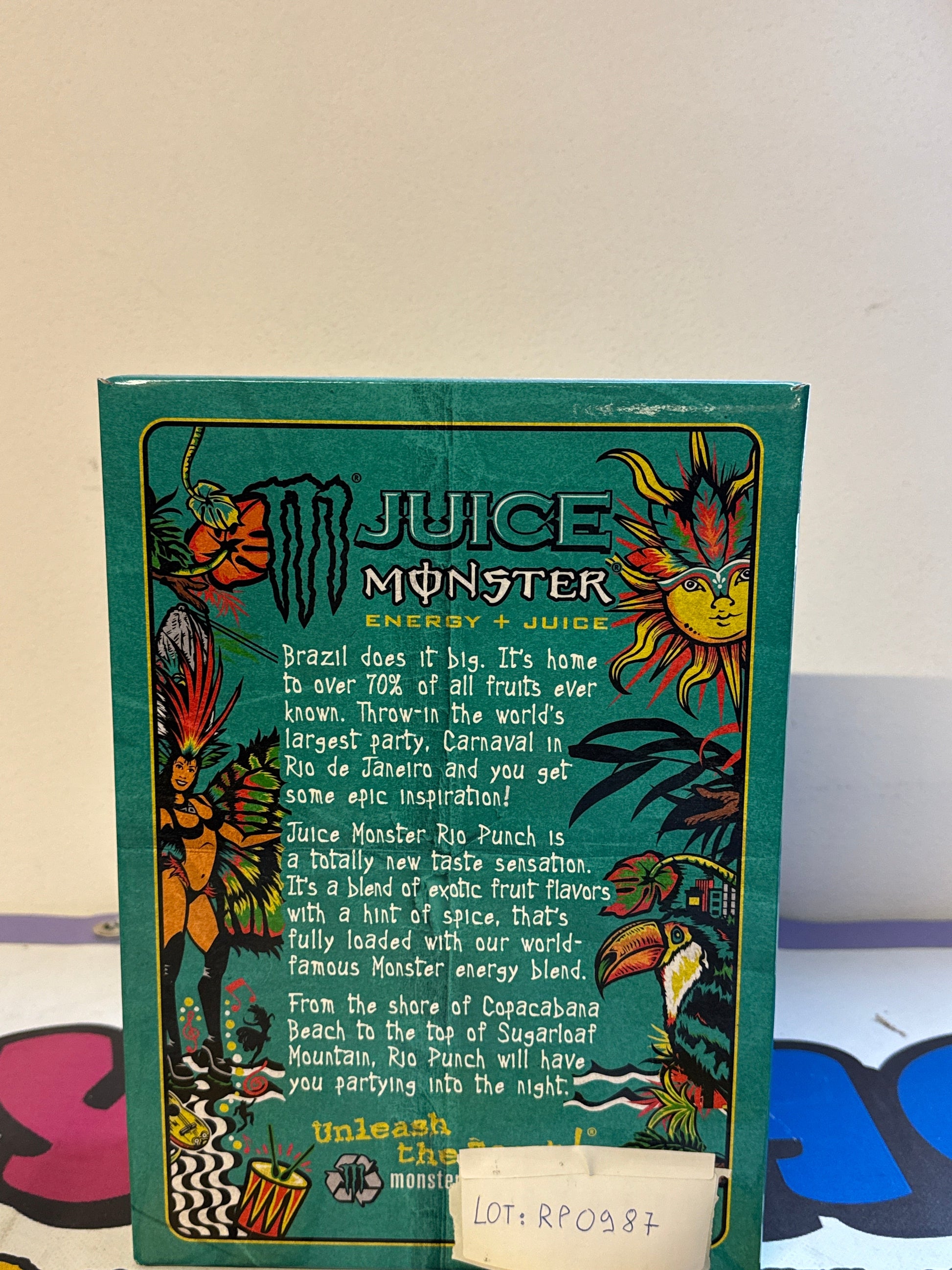 MONSTER ENERGY PROMO BOX: JUICED RIO PUNCH (RP0987)