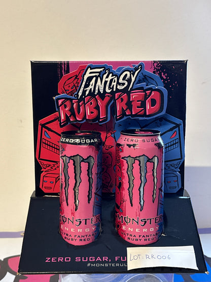 MONSTER ENERGY PROMO BOX: ULTRA FANTASY RUBY RED (RR006)