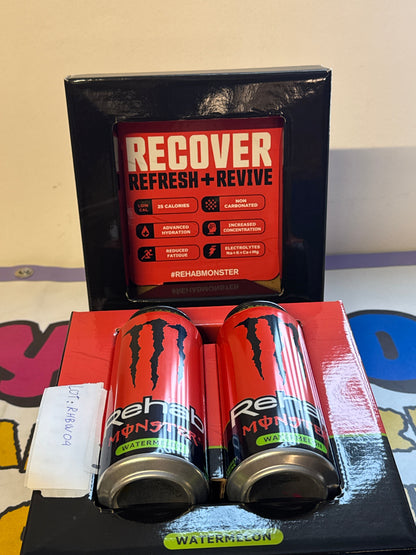 MONSTER ENERGY PROMO BOX: RECOVER REHAB WATERMELON (RHBW04)