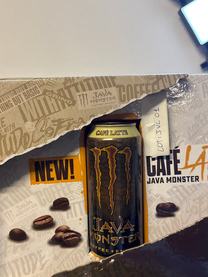 MONSTER ENERGY PROMO BOX: JAVA CAFE LATTE (JVL01)