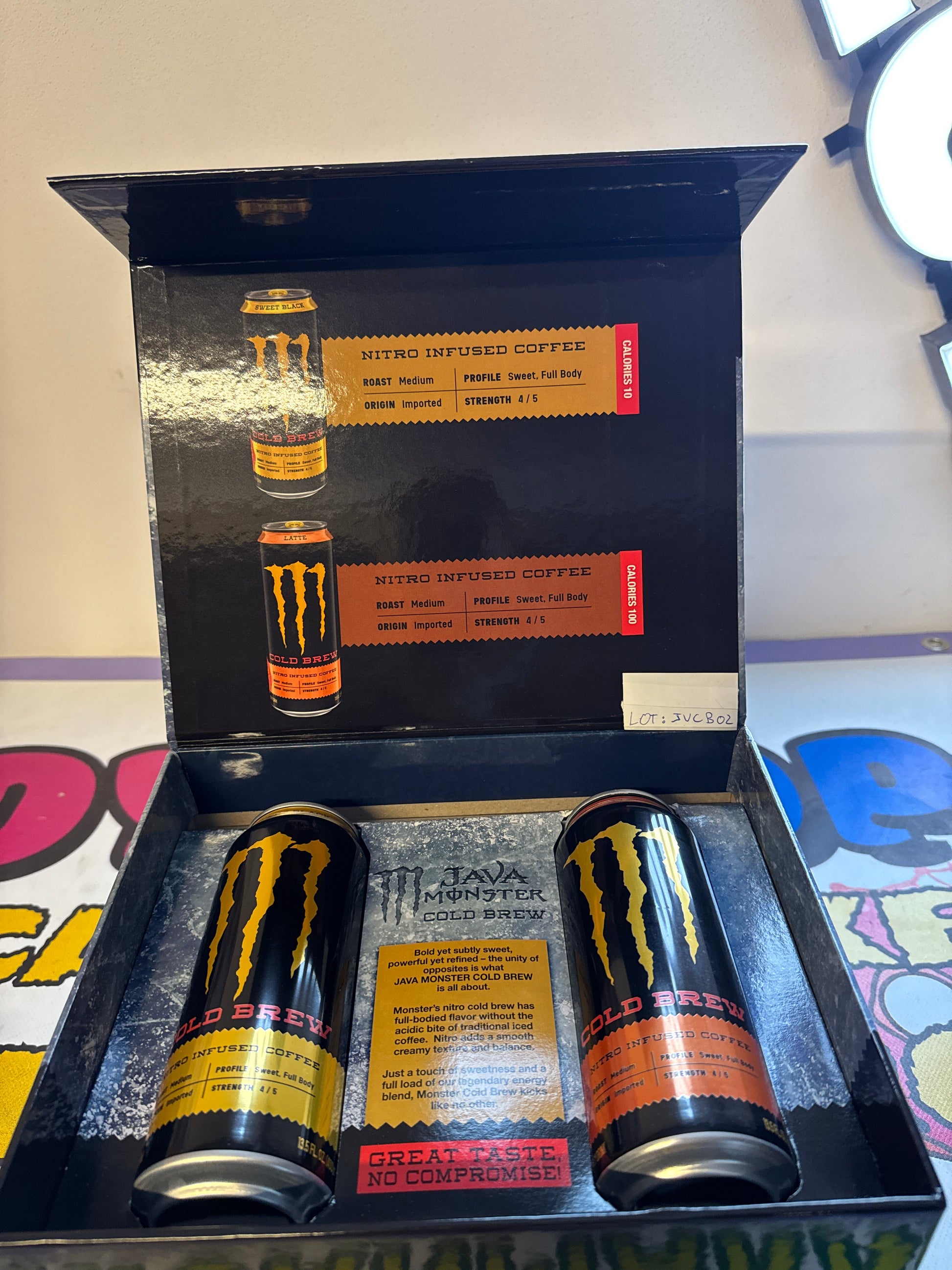 MONSTER ENERGY PROMO BOX: JAVA COLD BREW (JVCB02)