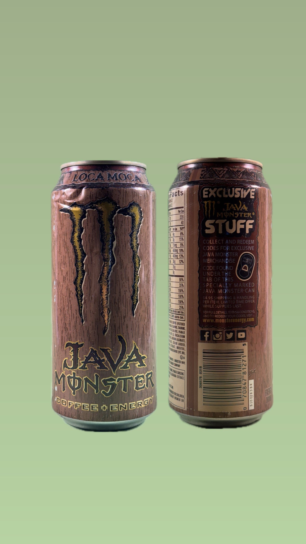 Monster Energy Java Loca Moca Exclusive Stuff (USA) (Edizione 2015)