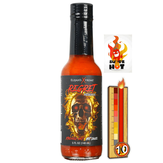 SALPIC ELIJAHS 148 ML XTREME REGRET RESERVE - Hot Sauce 1M SHU 