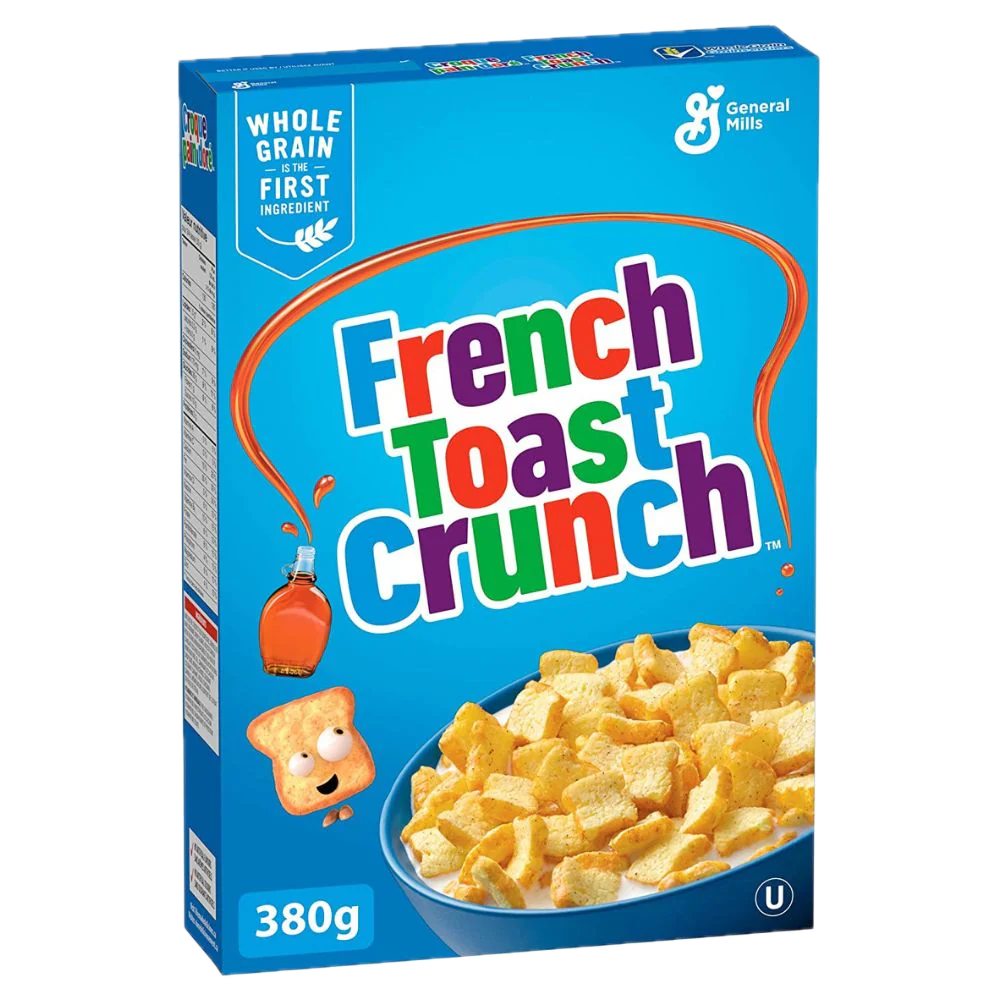 Toast Crunch French (USA/CANADA) - Cinnamon &amp; Maple Cereal (380g) 