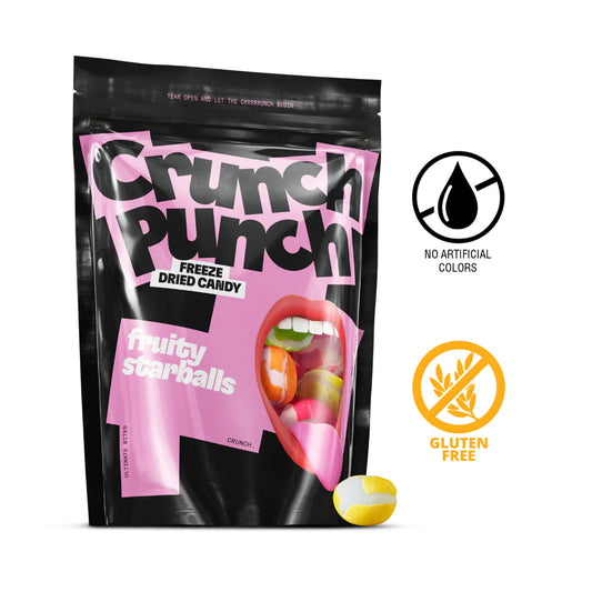 Crunch Punch Fruity Starbalks - Caramelle Disidratate Aspre (100g)