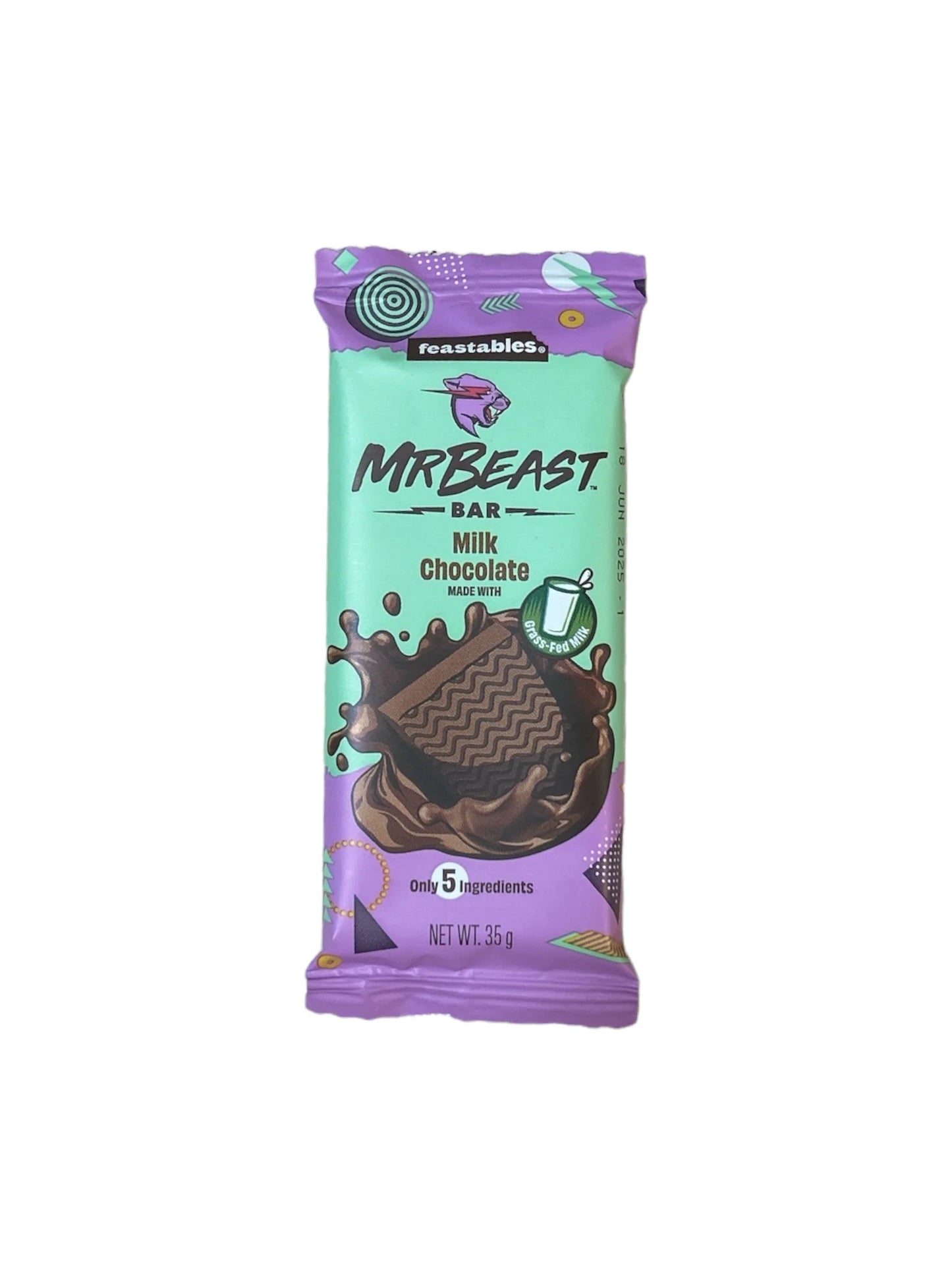 Mr Beast Chocolate Bar Milk Chocolate - Milk Chocolate (35g)