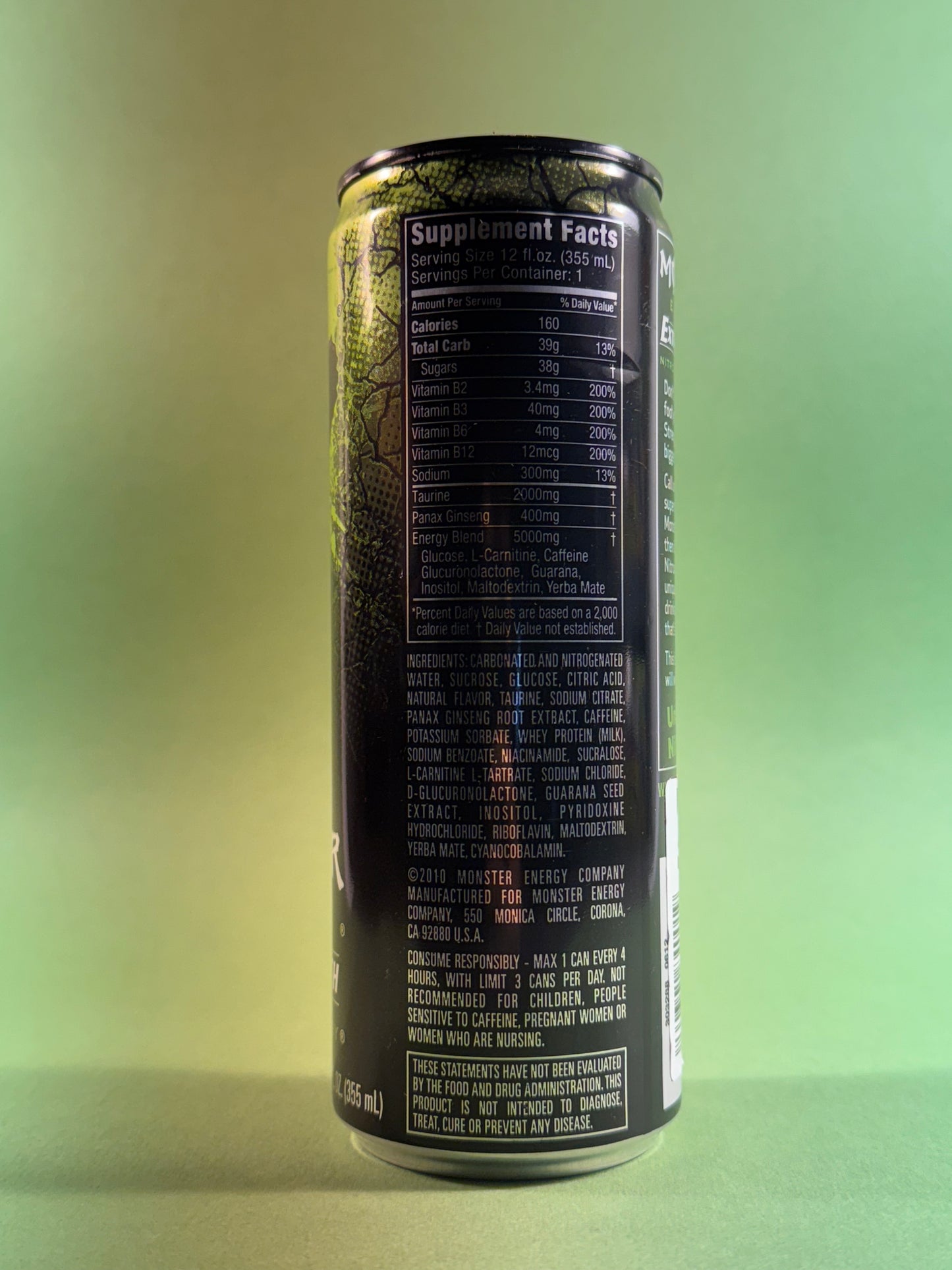 Monster Energy Extra Strength Super Dry (USA)