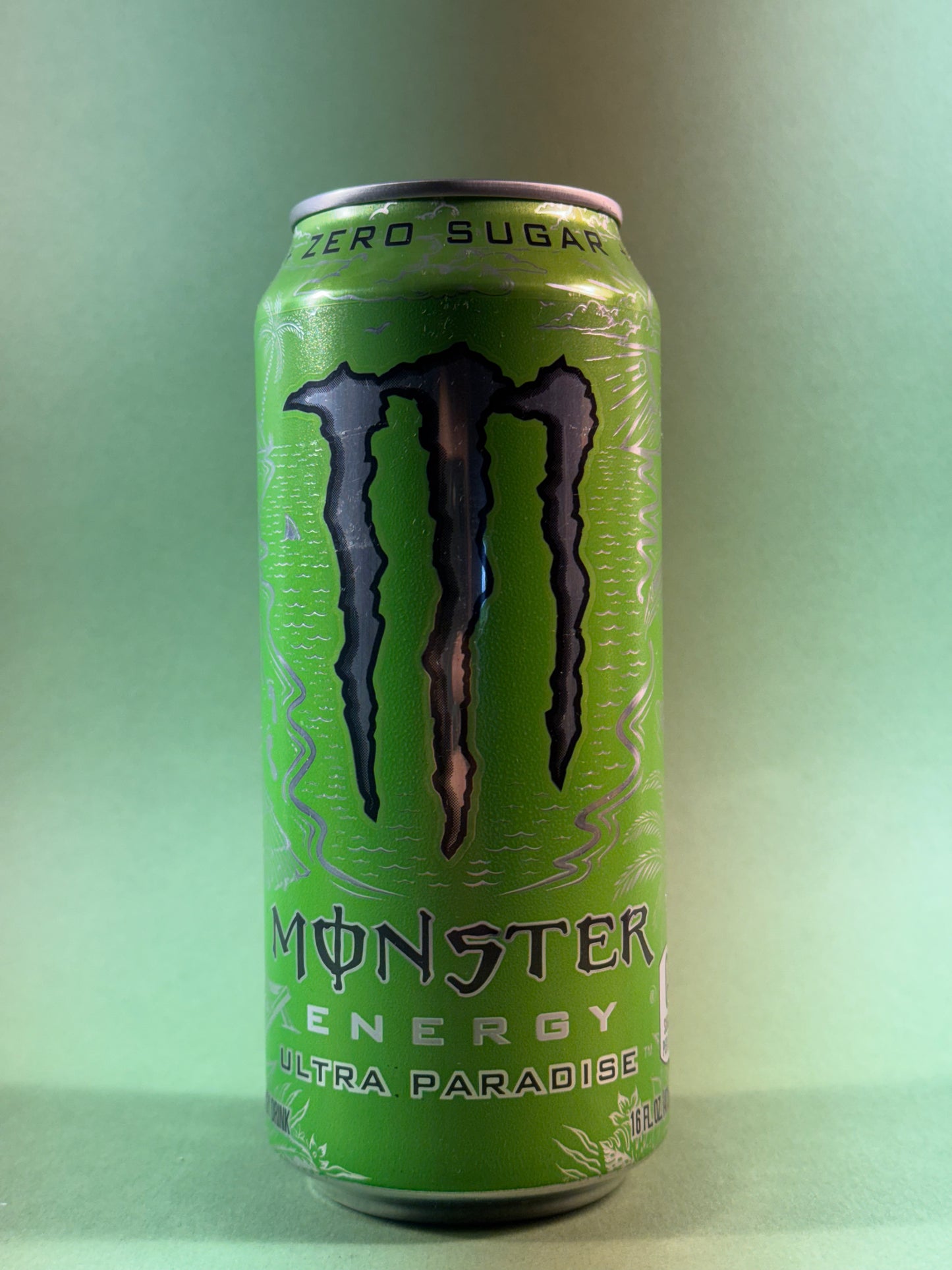 Monster Energy Ultra Paradise Silver Top (USA) Black Tab - CAN HALF FULL ( NO OPENED )