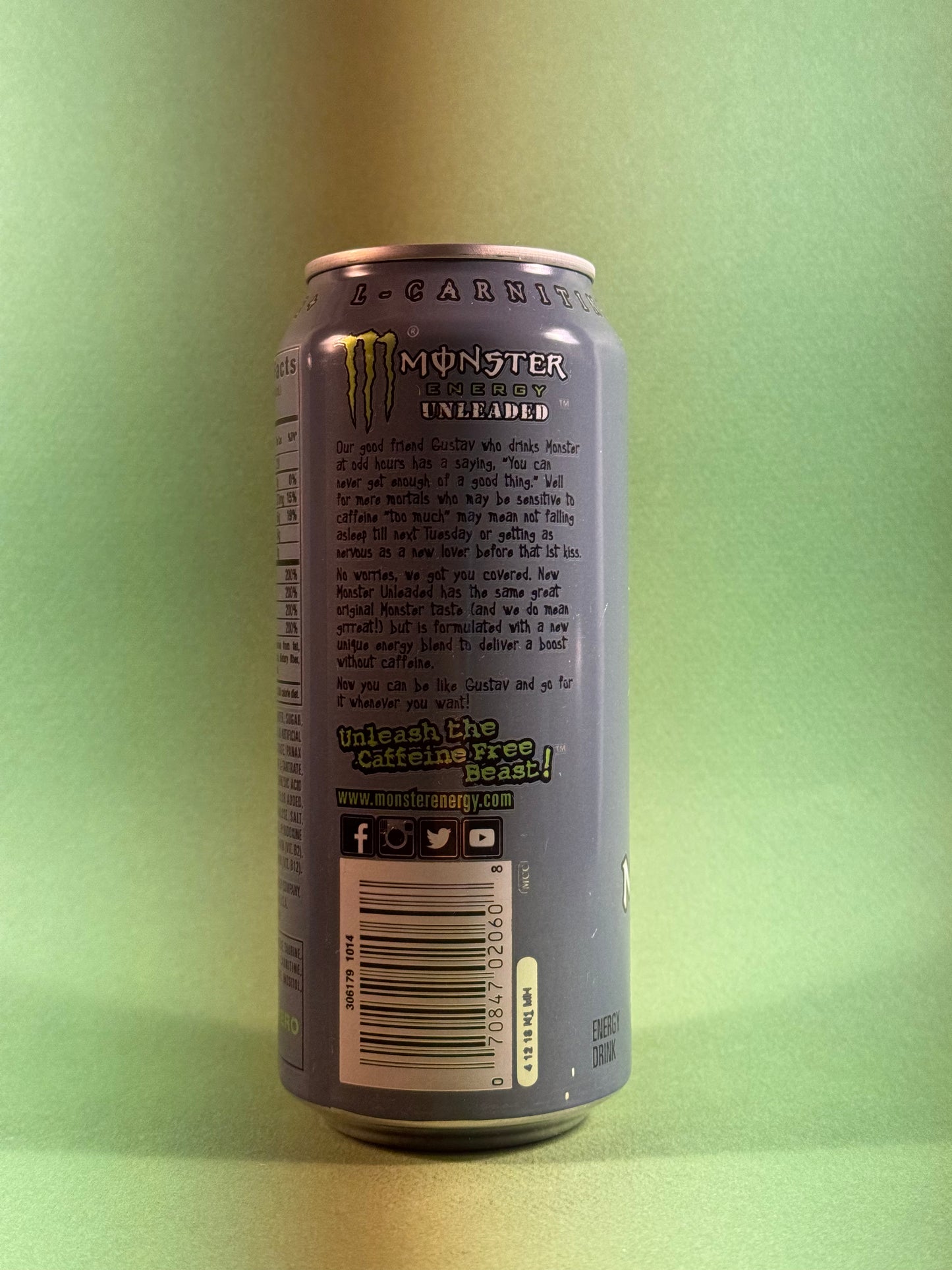 Monster Energy Unleaded (USA) ( MCC ) #A3