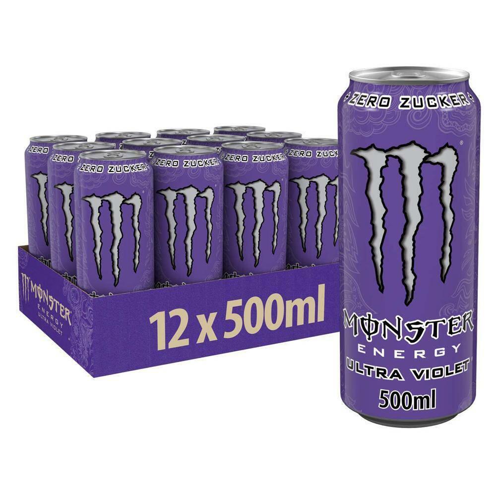 MONSTER ENERGY ULTRA VIOLET [12x500ml]