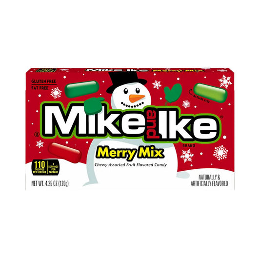 Mike & Ike Merry Mix - Caramelle morbide alla frutta (120g)