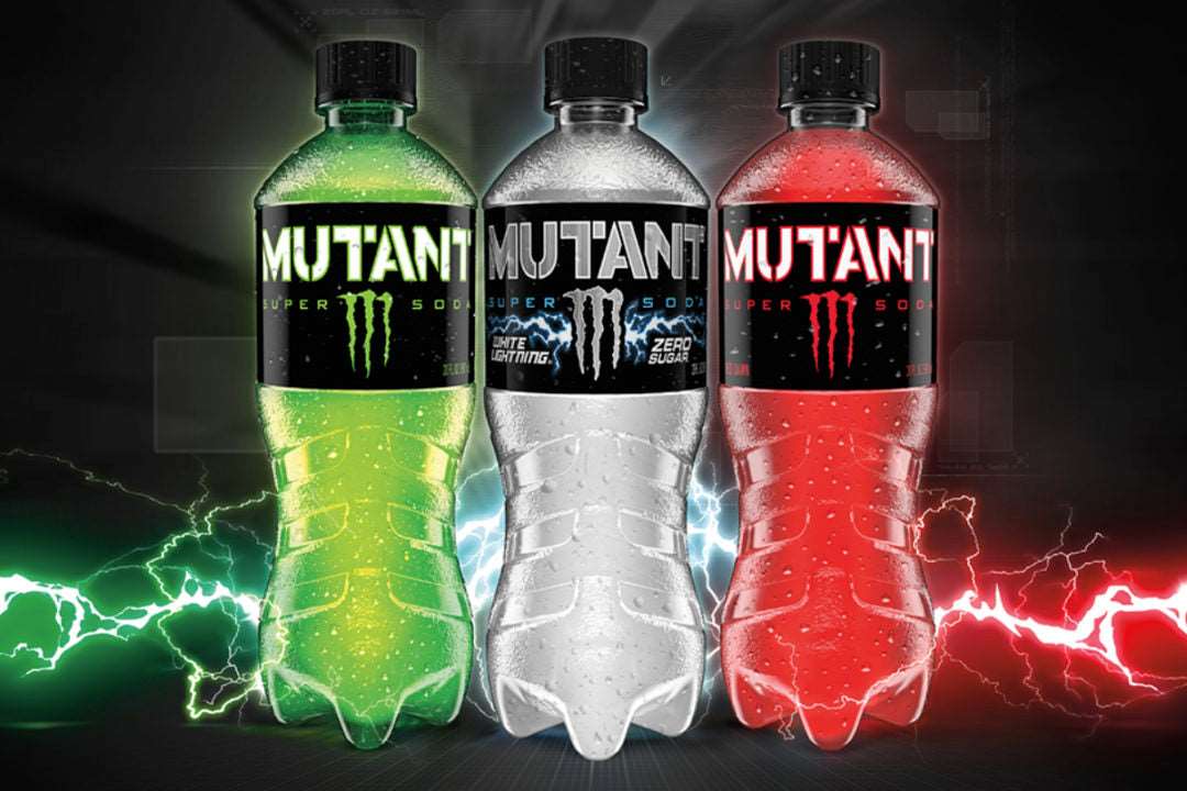 Monster Energy Mutant Super Soda White Lightning Zero Sugar (USA) - Energy Drinks