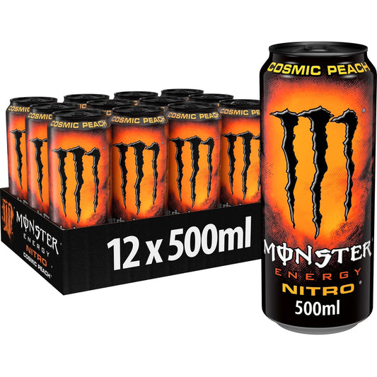 Monster Energy Nitro Cosmic Peach [12x500ml]