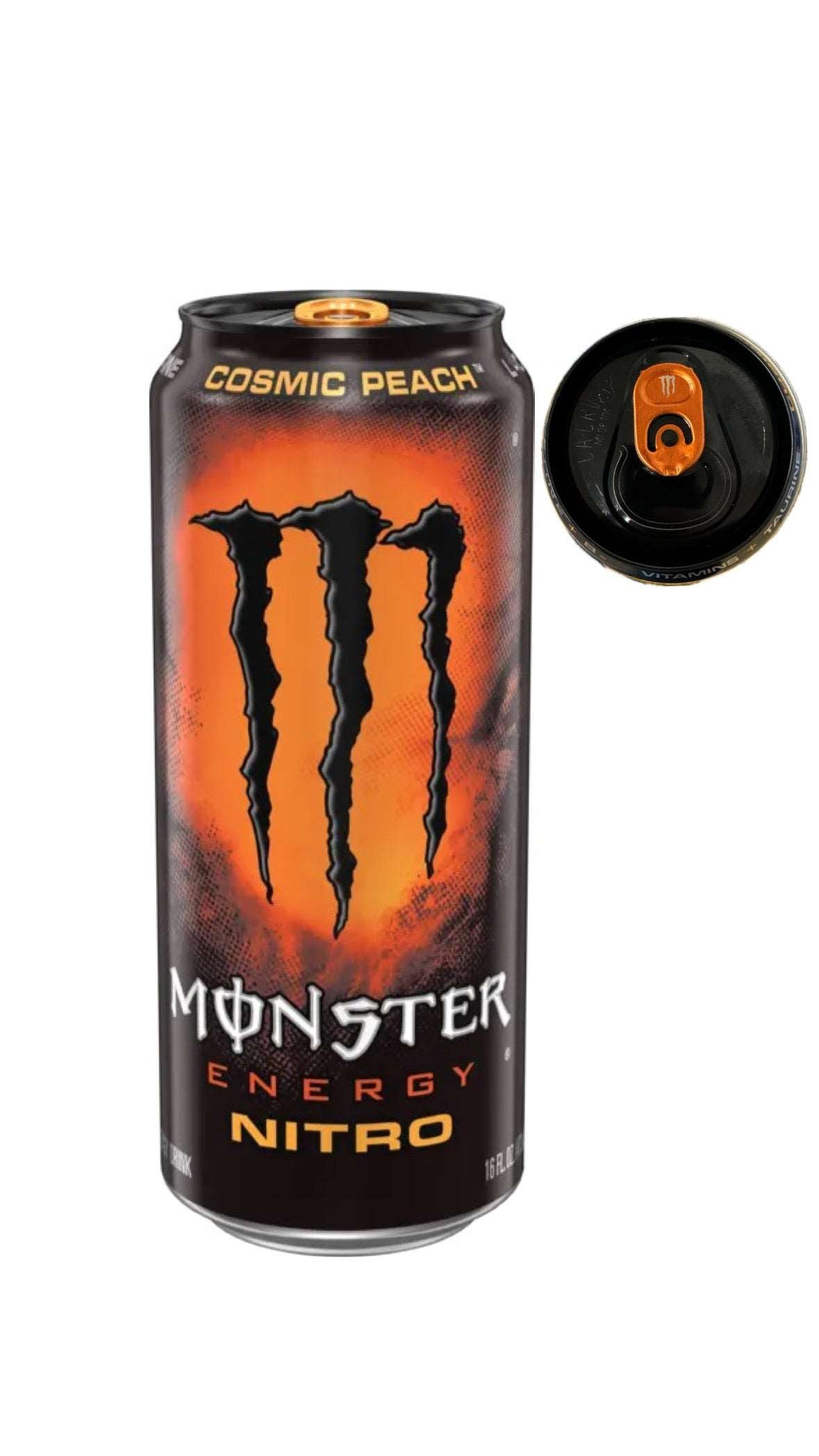 Monster Energy Nitro Cosmic Peach USA 473ml sku: 0722 N - Energy Drinks