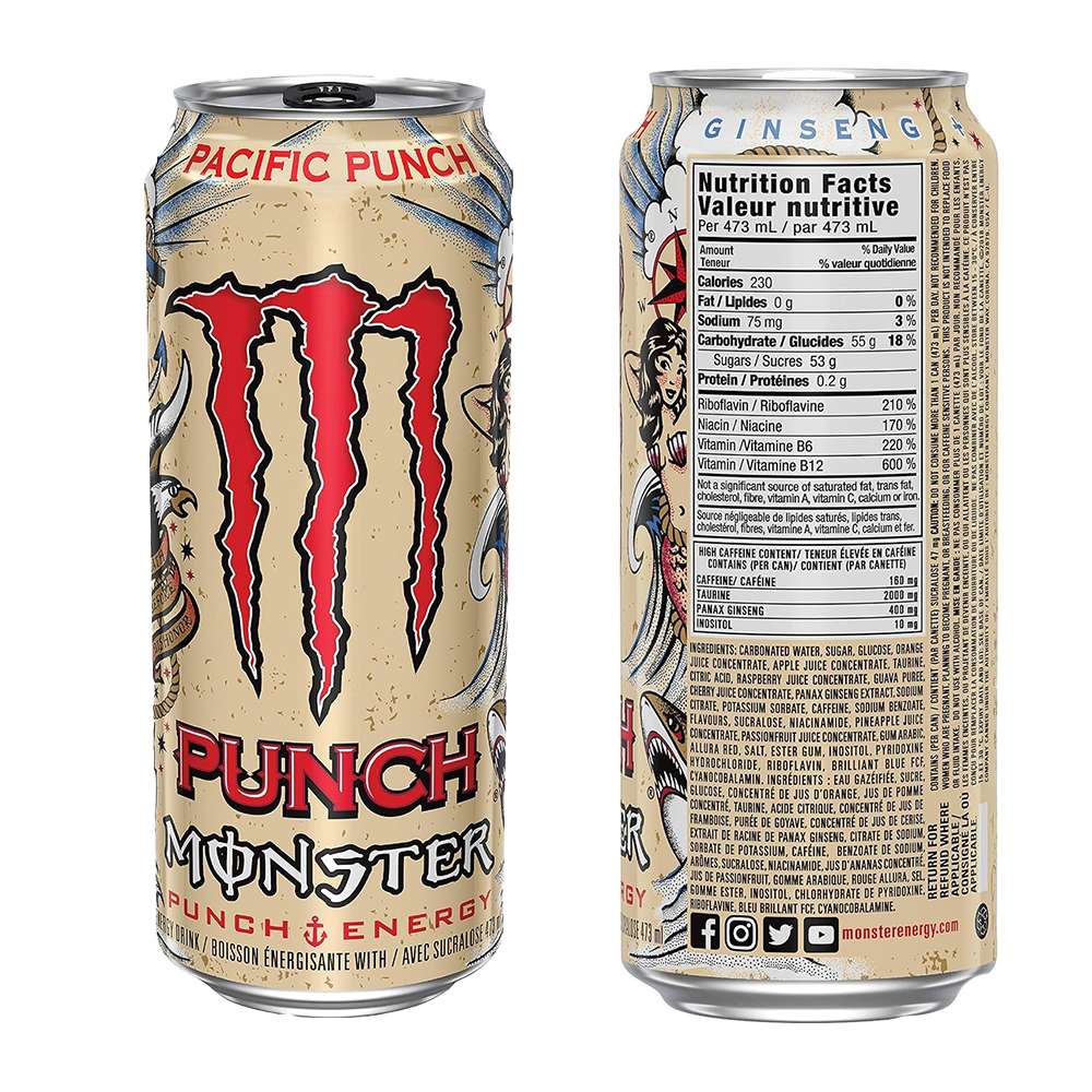 Monster Energy Pacific Punch [473ml] Canada