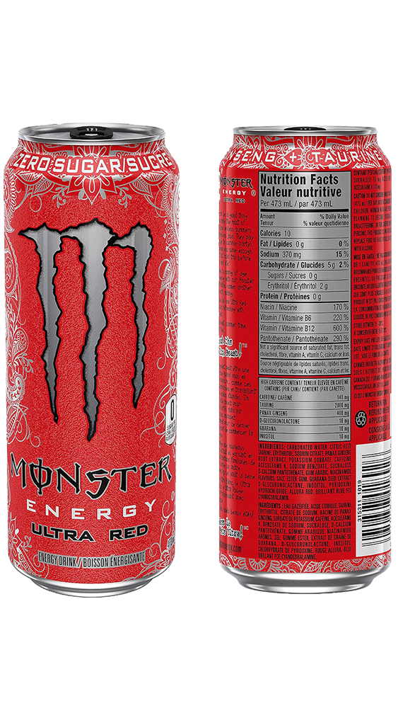 Monster Energy Ultra Red (CANADA) [473ml]