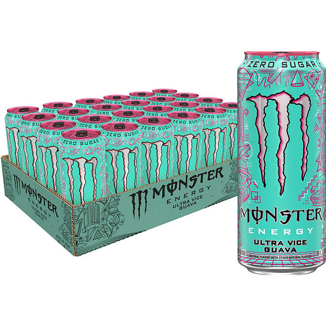 Monster Energy Ultra Vice Guava (12x 473ml) VAT INCLUDED