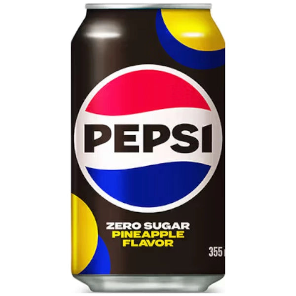 Pepsi Pineapple Zero Sugar (Korea) - Pepsi gusto Ananas Senza Zucchero [355ml]