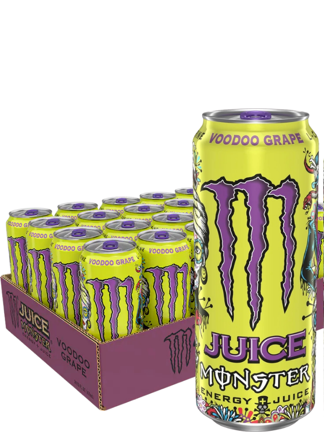 Monster Energy Juice Voodoo Grape [24x 473ml]