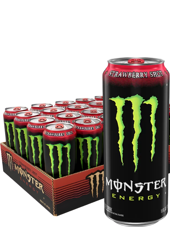 Monster Energy Strawberry Shot [24X473ml]