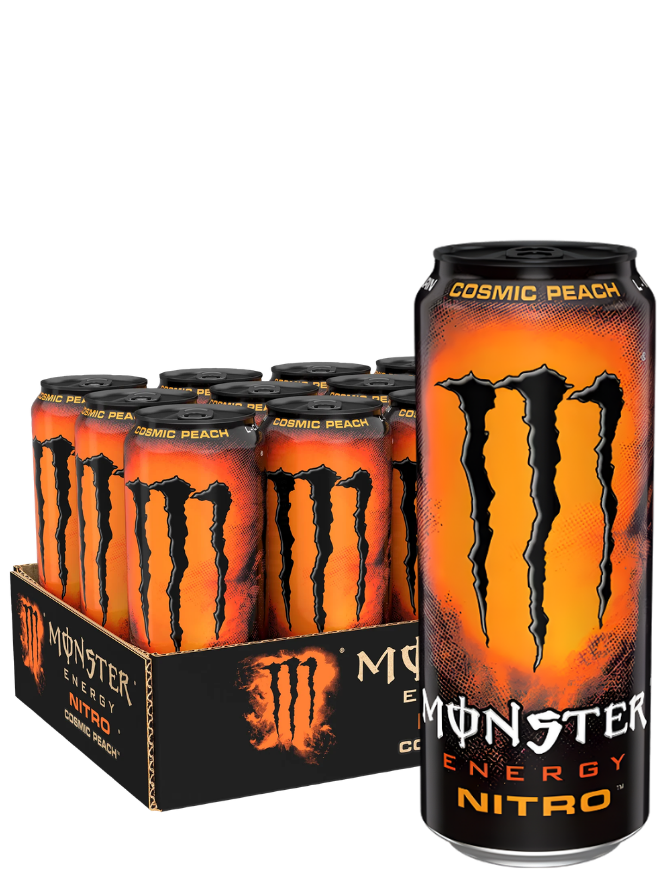 Monster Energy Nitro Cosmic Peach [12x500ml]
