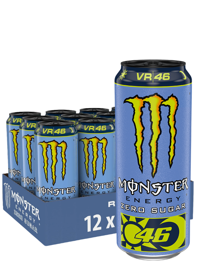 Monster Energy VR46 Zero Sugar [12x500ml]