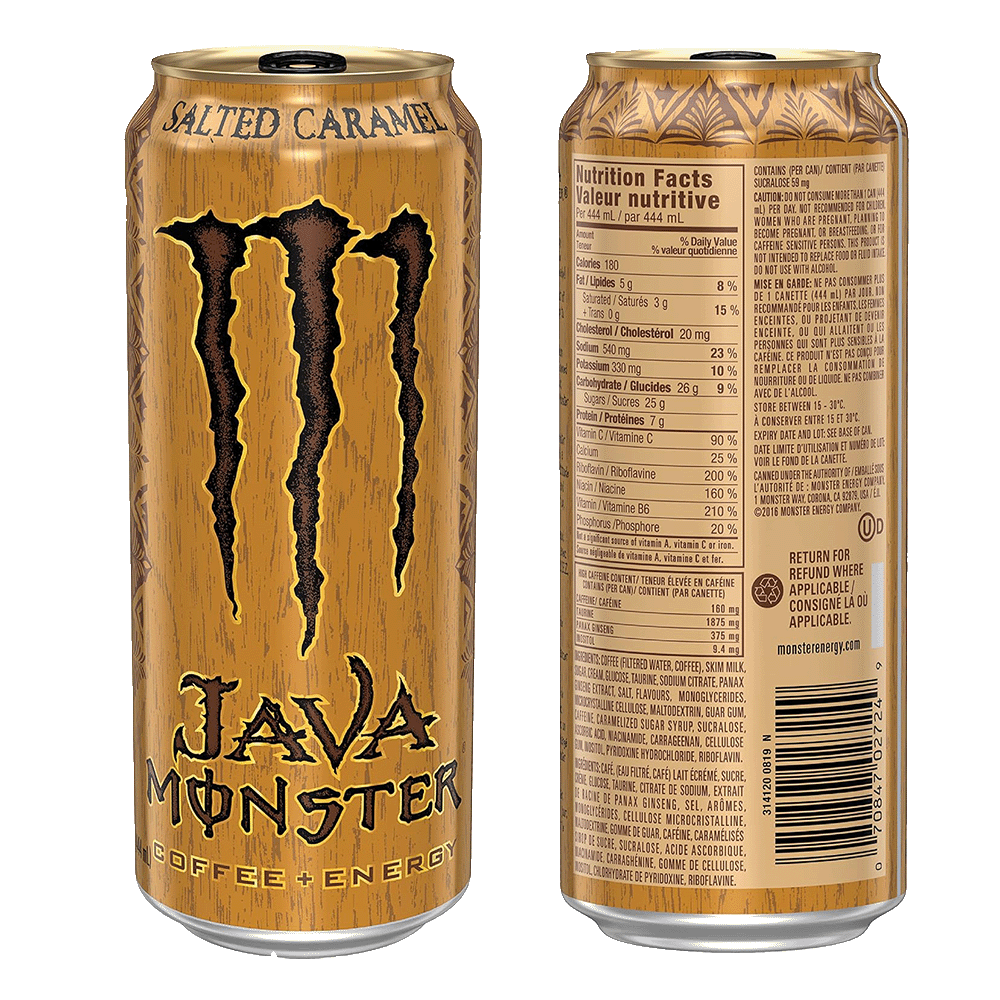 Monster Energy Java Salted Caramel [443ml]