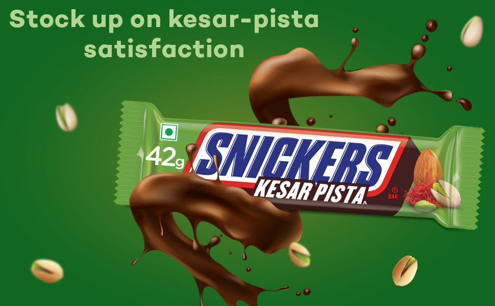 Snickers Kesar Pista - cioccolato