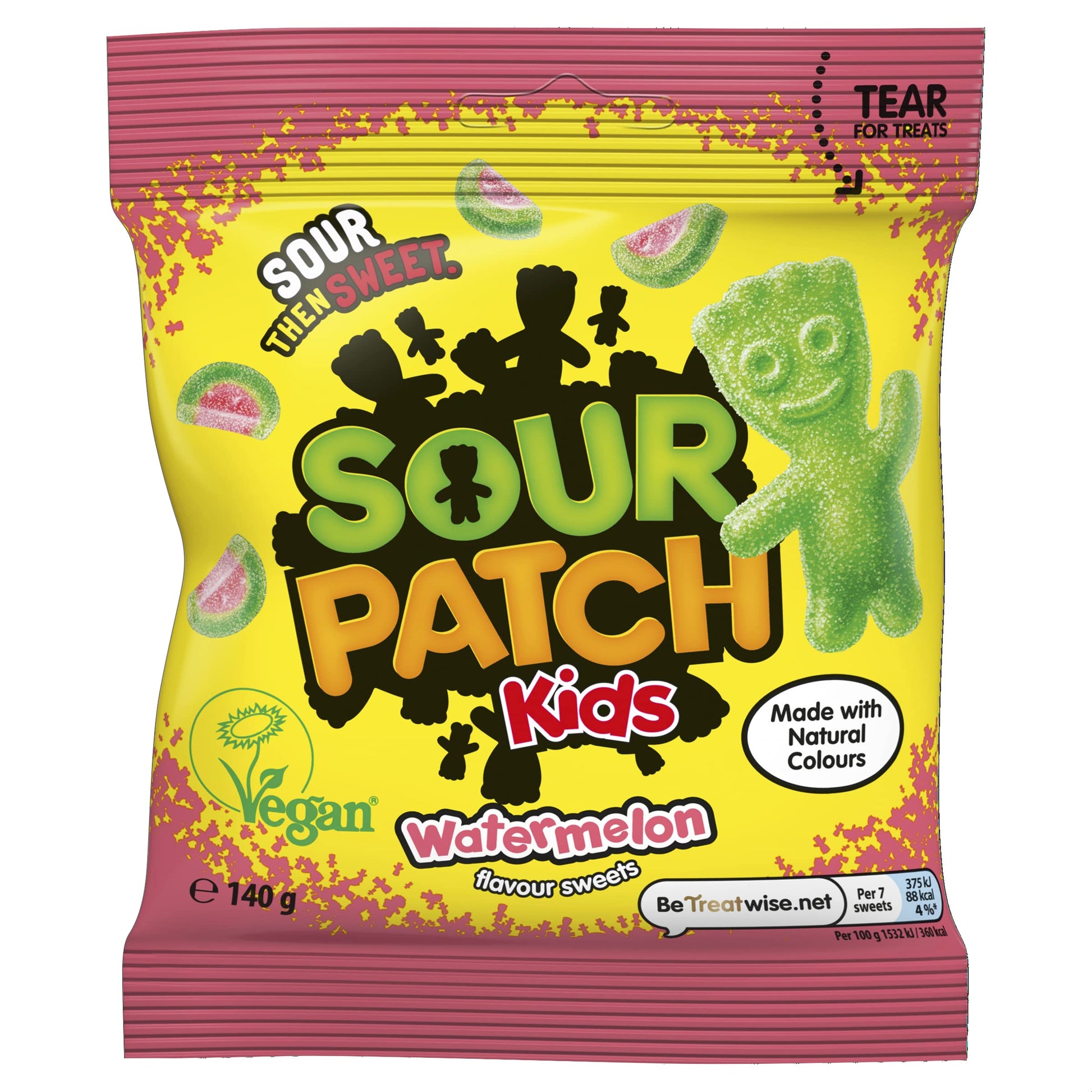 Sour Patch Kids Watermelon 130g USA - caramelle