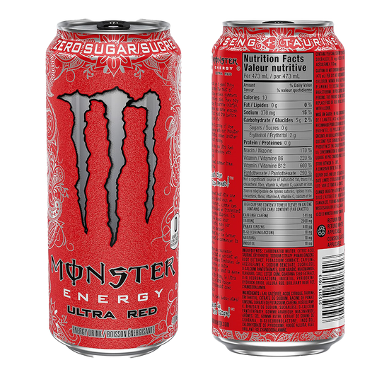 Monster Energy Ultra Red (CANADA) [473ml]