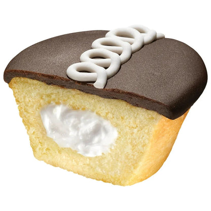 Hostess Golden CupCakes (USA) - CupCake con Cuore alla Vaniglia e cioccolato al Latte [45g] 1PZ