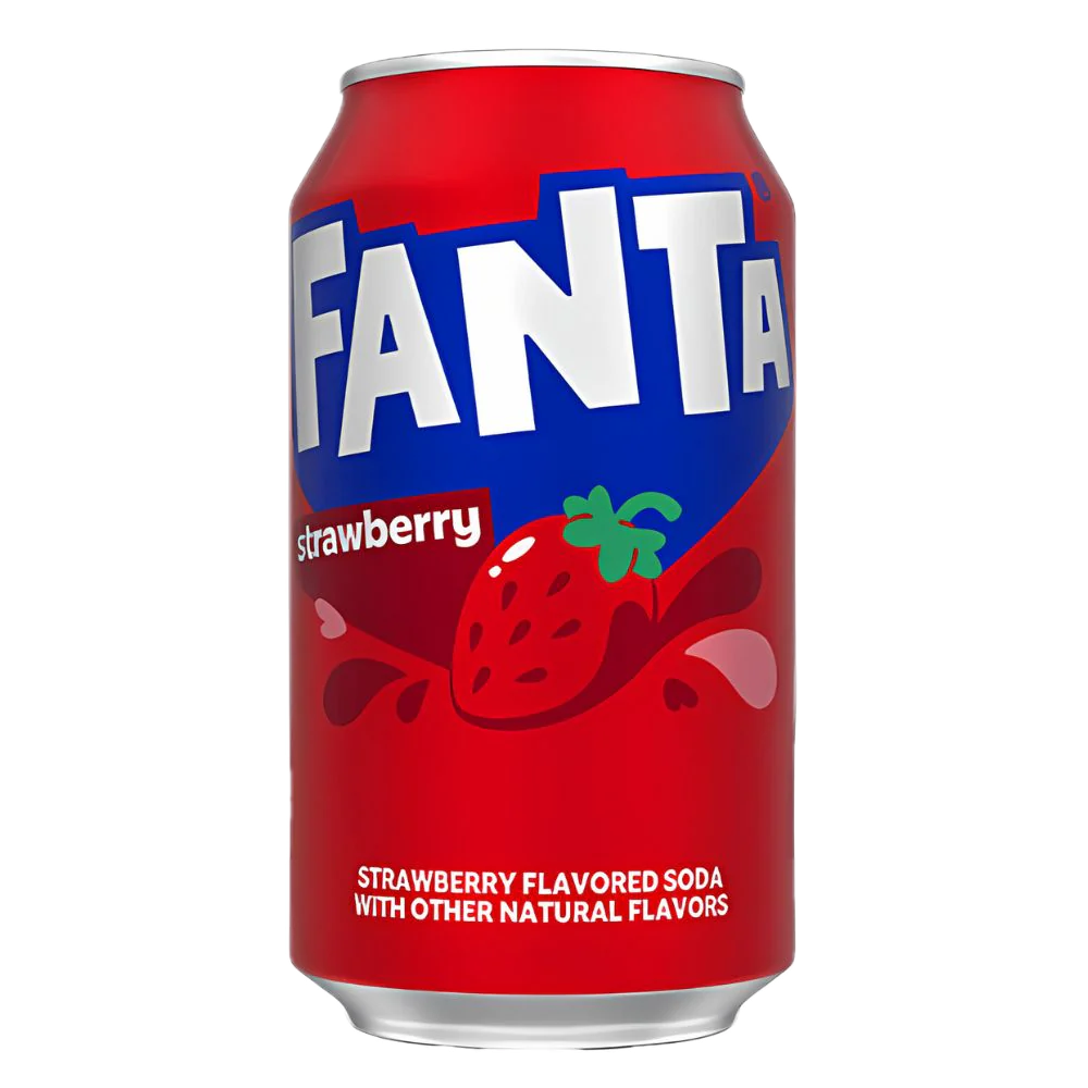 Fanta Strawberry USA - Fanta alla fragola (355ml)