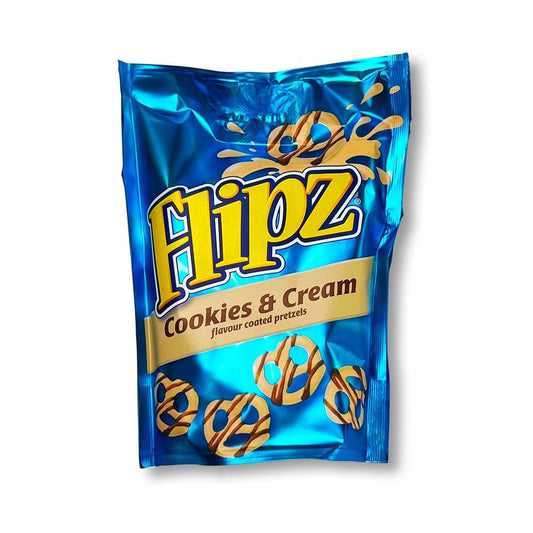 Flipz Pretzel Cookies & Crème - Pretzel Ricoperti di Cioccolato gusto Oreo (90g)