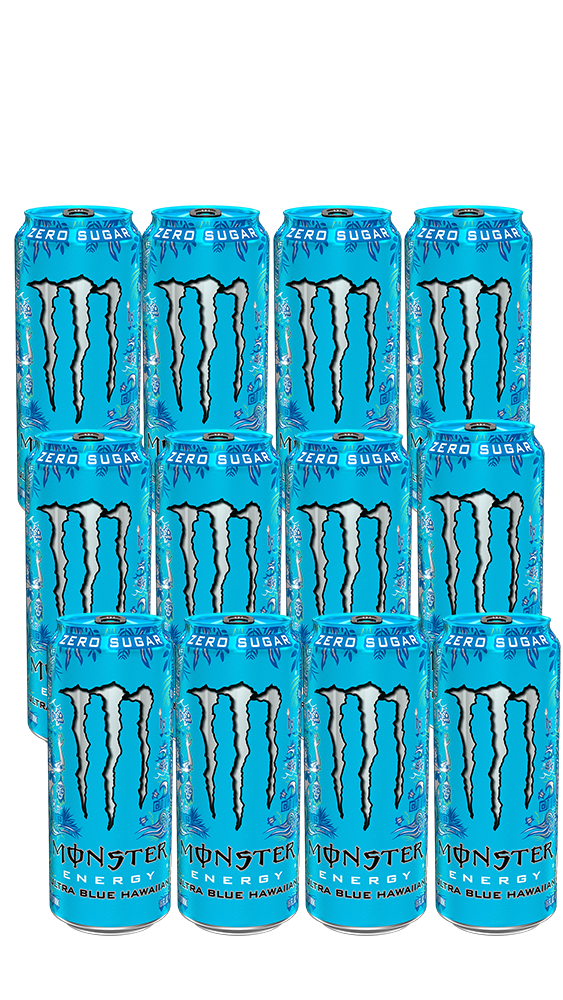 PRE ORDER MONSTER ENERGY ULTRA BLUE HAWAIIAN (12x473ml)