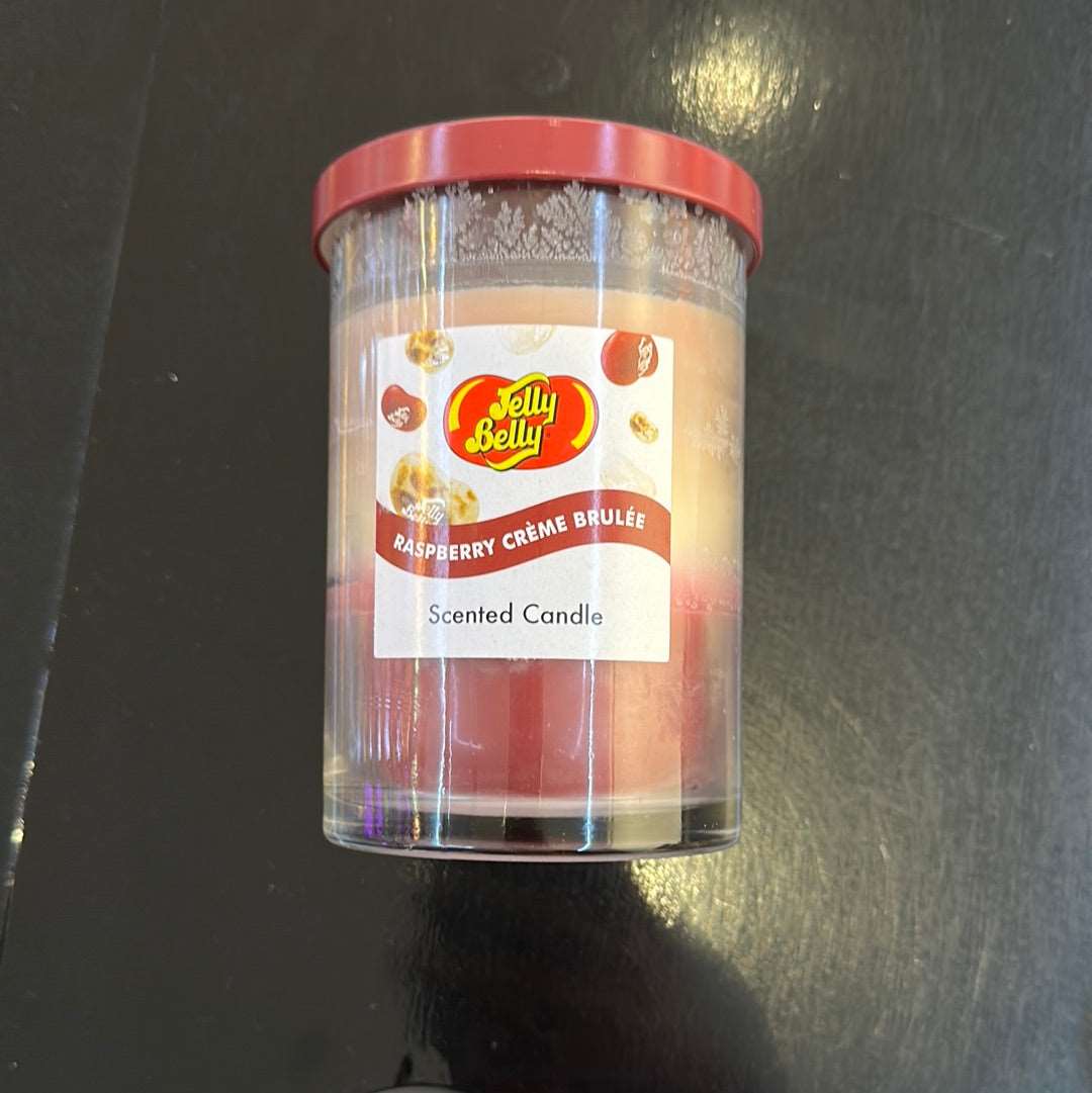 Jelly Belly Candle (L) Raspberry Crème Brûlée - Gel e caramelle gommose nutritive