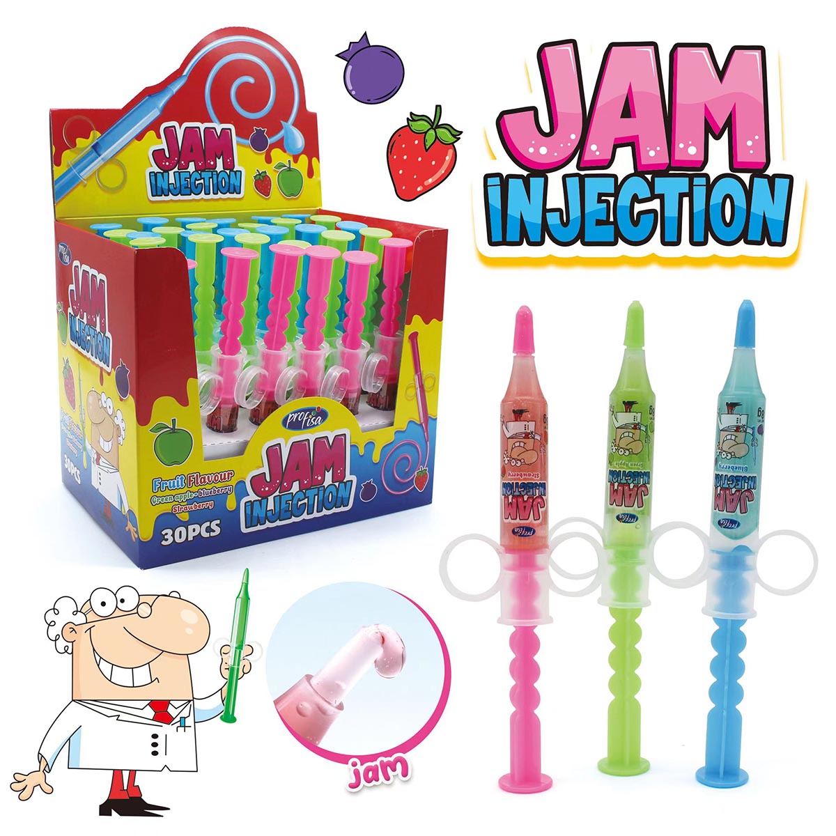 * Doctor Injection Jam (30pc - 240g)